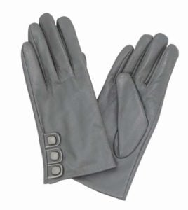 Button Leather Glove 34 Euro 792118