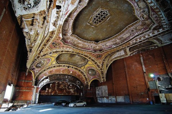 the-michigan-theater-in-detroit-was-built-in-1925-in-the-french-renaissance-style-and-was-extremely-lavish-it-has-since-been-gutted-and-turned-into-a-parking-garage