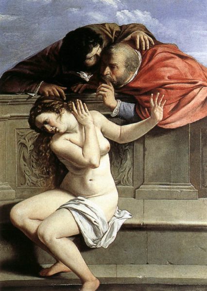 Susanna and the Elders 1610 Artemisia Gentileschi