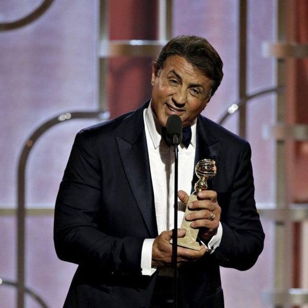 sylvester stallone golden globes