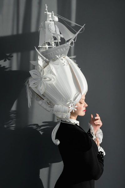 baroque paper wigs