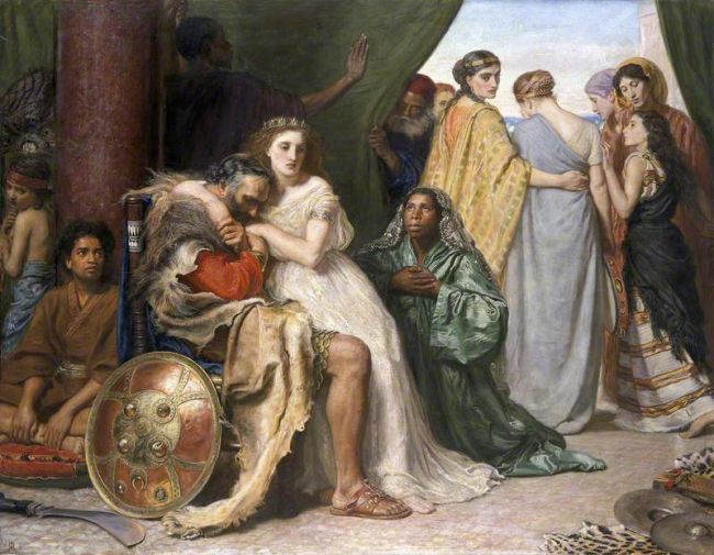 Jephthah (1867), John Everett Millais (1829–1896), Amgueddfa Cymru – National Museum Wales