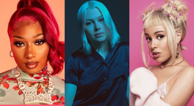 Megan Thee Stallion, Phoebe Bridgers και Doja Cat