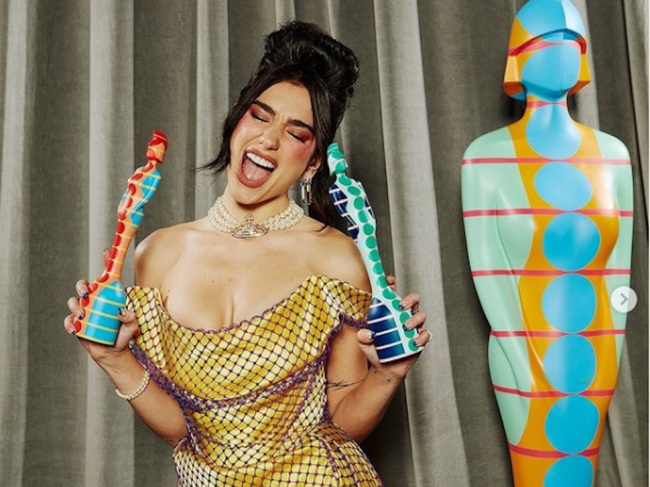 Η Dua Lipa σάρωσε τα φετινά Brit Awards, φωτογραφία: Instagram/BRITs