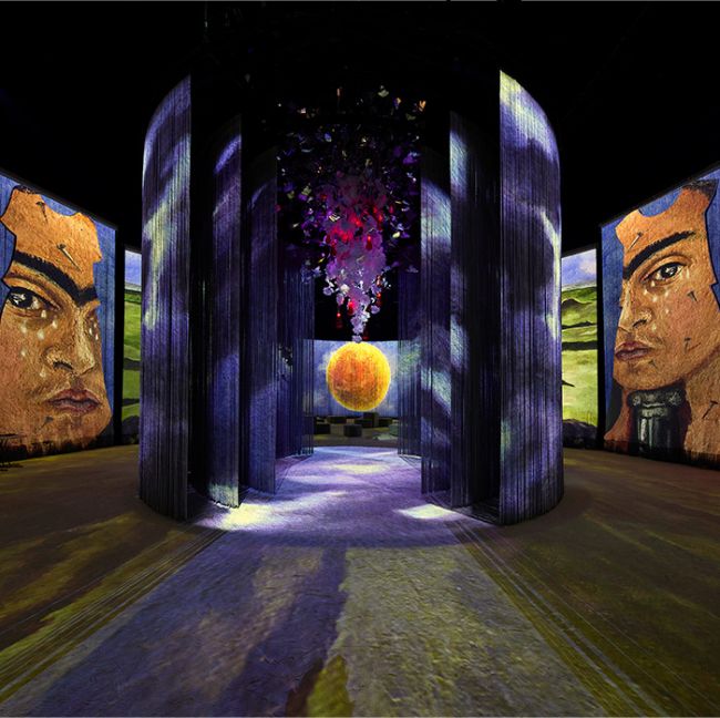 “Frida: La Experiencia Immersiva.” Photo courtesy of Cocolab.