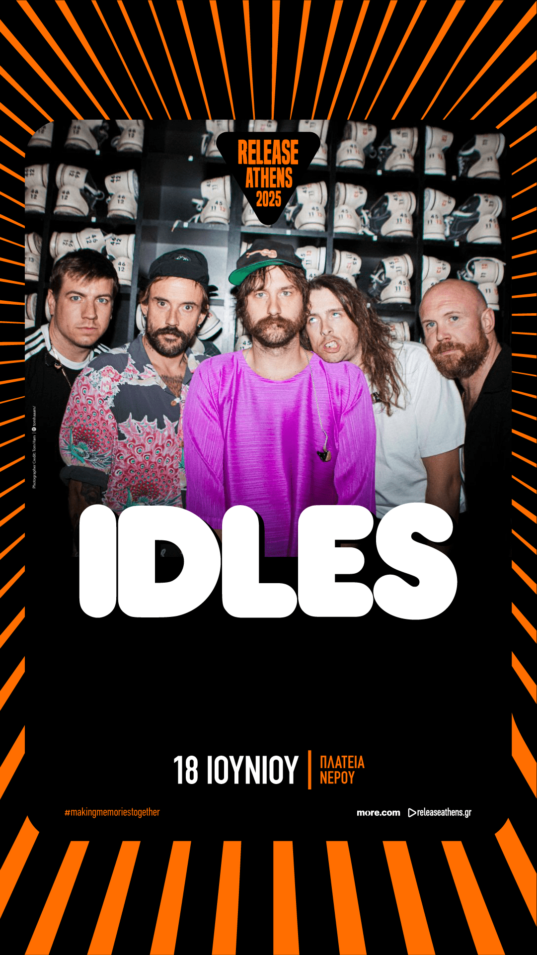 Οι Idles στο Release Athens 2025