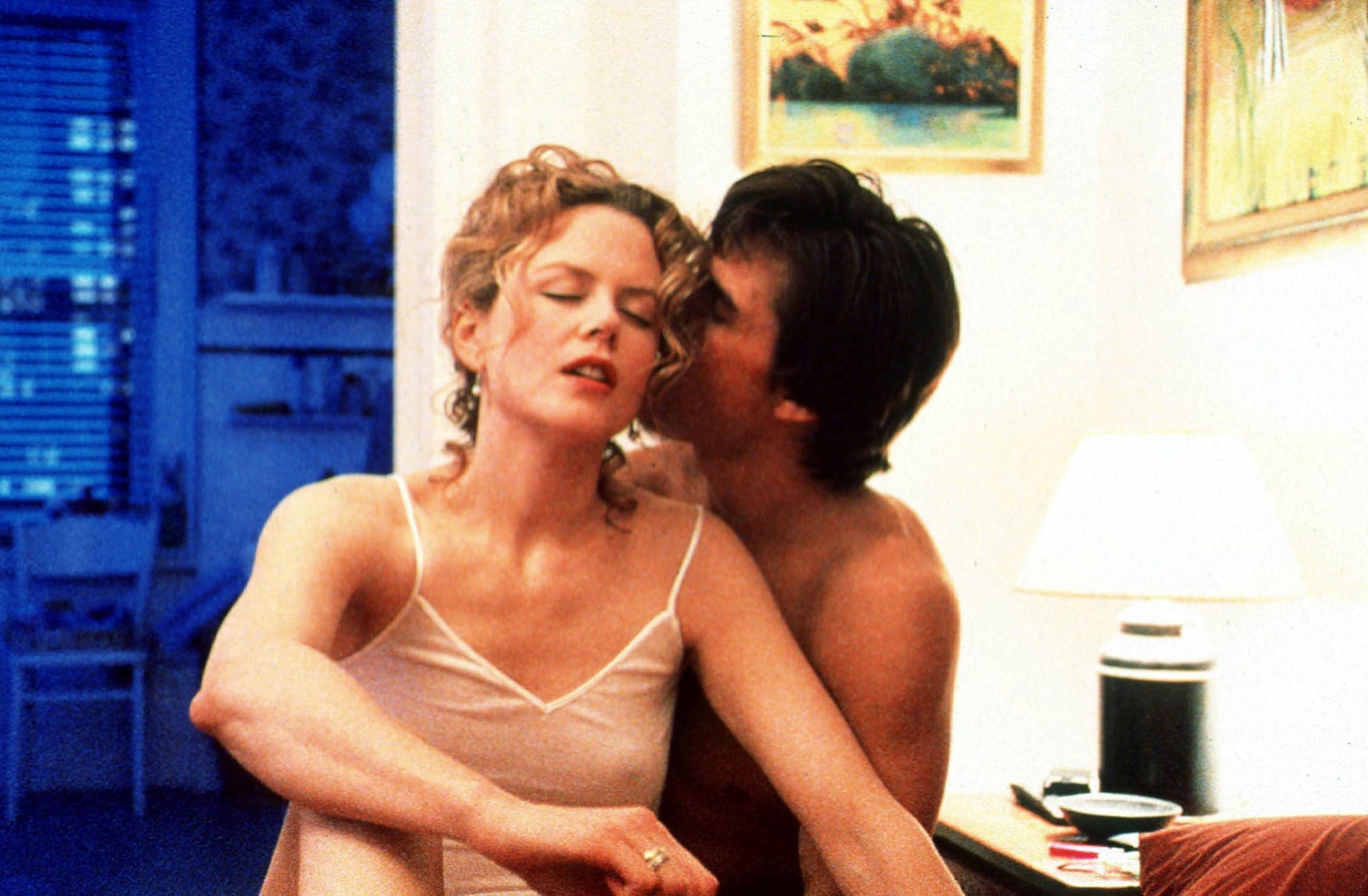 Η Nicole Kidman και ο Tom Cruise στην ταινία "Eyes Wide Shut" του Stanley Kubrick.